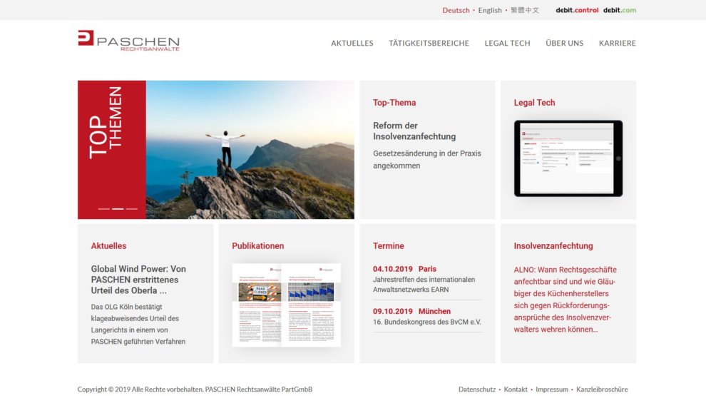 Website-Relaunch: paschen.cc in neuem Gewand