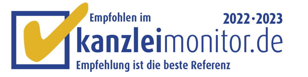 Empfohlen im Kanzleimonitor 2022-2023